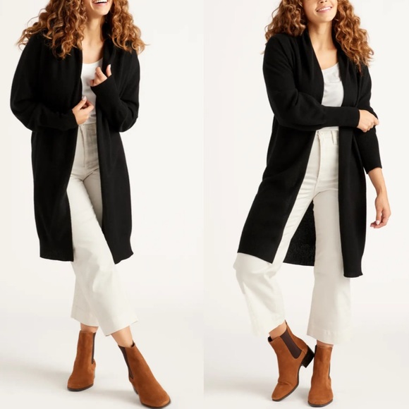 Eileen Fisher Wool Blend Cardigan - Picture 1 of 6